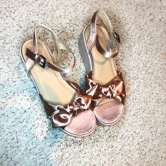 simply be rose gold shoes